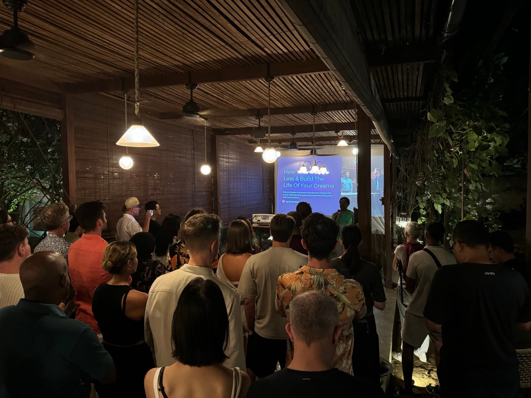 A full house at a BSTC event